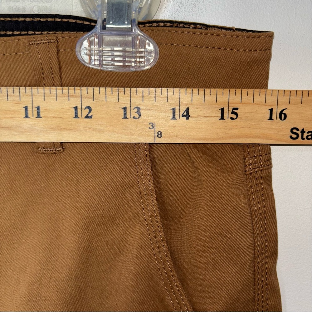 Prana Stretch Zion Pants Men 32x32 Brown Chino Performance Hiking Gorpcore - Picture 11 of 14